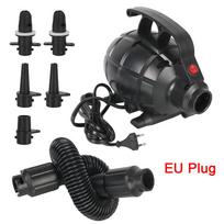 600W Air Compressor Home Household Camping Utility Tool EU/US Plug Electric Air Pump Air Mat Portable Air Bed Air Inflation Tool EU Plug