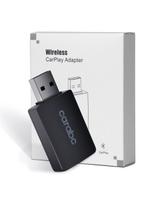 CARABC B1 Belaidis CarPlay Adapteris, Konvertuokite laidinį CarPlay Dongle į belaidį CarPlay, Prijunkite ir juoda