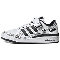 Adidas Forum 84 Low Bold Graphics White Black Sneakers GW4921 35⅔