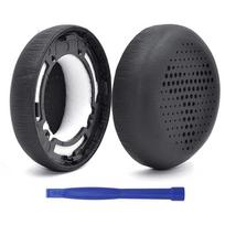 Elastingos ausų pagalvėlės AKG Y500 500 ausinėms su triukšmą slopinančiomis ausinėmis, kvalifikuotos ausų pagalvėlių rankovės su sagtimi.