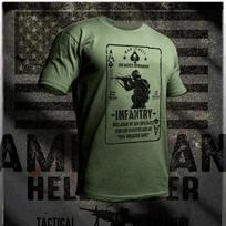Infantry T-shirt Army Infantryman grunt Combat Veteran Special operations tee M