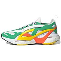Adidas Solarglide Stella McCartney Žali Balti Pusiau Smūgio Oranžiniai Moteriški Bėgimo Bateliai GX9860 36⅔