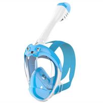 Dual-Tube Full Dry Snorkeling Mask for Adults & Children -