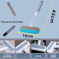 Pet Hair Removal Brush: Multi-Surface Tool for Cats, Dogs, Carpets, Bedding, and Sofas 1