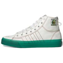 Adidas Nizza Hi Rf 'Balti Žali' Sportbačiai GX2707 36