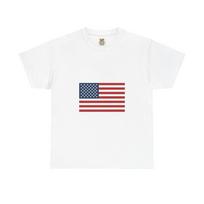 Amerikos Vėliavos Marškinėliai, Patriotiški Unisex Marškinėliai, Ketvirtosios Liepos Dovana, JAV Vėliava XL