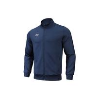 Under Armour Solid Color Stand Collar Zip Sports Knit Jacket Men Jackets Academy-Blue 22500409-408 M