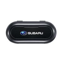 Automobilio skydelis nuo saulės Akinių laikymo dėžutė Laikiklis Organizatorius Automobilio stilius Subaru WRX Forester Outback Crosstrek Legacy Impreza Levorg juoda