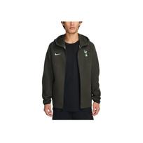 Nike Tottenham Hotspur Tech Fleece Windrunner serijos patogus pilno užtrauktuko ilgomis rankovėmis švarkas vyriškas švarkas Raudonmedžio emalio-žalias HF7057-355 L