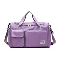 Carry On Travel Bag Large Capacity Weekender Overnight Duffle Bags with Shoe Compartment Sports Fitness Bags for Women