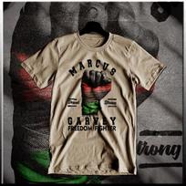 Marcus Garvey marškinėliai Juodaodžių istorijos mėnuo Panafrikietiškas melaninas Pilietinių teisių marškinėliai 2XL
