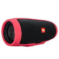 Ekologiškas silikoninis apsauginis dėklas JBL Charge3 garsiakalbiams žalia