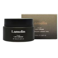 Veido kremas LAMELIN Snail 4-in-1 kremas 100ml, drėkinamasis ir daugiafunkcis drėkinamasis kremas