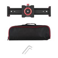 Andoer 40cm 16 colių Aliuminio Lydinio Kameros Bėgelis Slankiklis Vaizdo Stabilizatorius Bėgelis DSLR Kamerai Vaizdo Kamerai DV Filmui 30cm