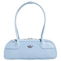 Adidas Originals Matinis Velūro Poliuretano Baguette Rankinė Per Petį Moteriška Mėlyna Adidas KE4016 mėlyna