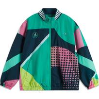 Li Ning Sports Lifestyle Series Color Block Zipper Stand Collar Comfortable Breathable Loose Windbreaker Unisex Outerwear AFDUC05-2 L