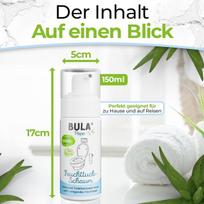 Bula® Popo (kūdikiams ir tualetui) drėgnų servetėlių putos 150 ml jūsų tualetiniam popieriui, tvarus pakaitalas daugiau nei 200 drėgnų servetėlių, natūralūs ingredientai