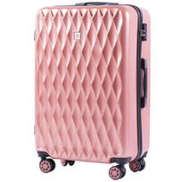 Vidutinis lagaminas Pink Wings, M, rožinis