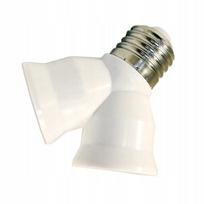 Adapterio lizdas platintuvas 2xE27
