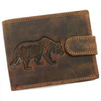 Piniginė vyrams Wild L895-BEAR L895BEAR529915900949067056, Ruda