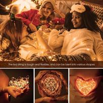 Lauko LED girliandos Oxaoxe 10 m 2 vnt.