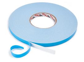 Dvipusė montavimo juosta iš putų 12 mm x 25 mm, balta