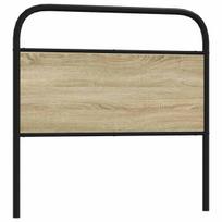 Galvūgalis, ąžuolo spalvos, 90 cm, plienas ir mediena