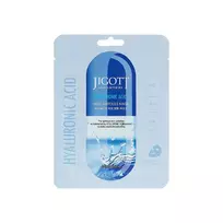 JIGOTT Real Ampoule Mask (Hyaluronic Acid) – giliai drėkinanti hialurono kaukė - 27ml