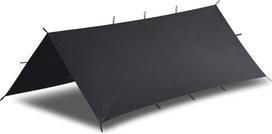 "Helikon-Tex SuperTarp Small" - Poliesterio ripstop brezentas / tentas - Shadow Grey - Lauko Bušido medžioklė Medžioklė Išgyvenimas