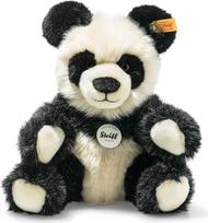 "Steiff" pliušinis žaislas "Manschli Panda", mielas pliušinis žaislas su plastikinėmis akimis, vaikams, berniukams ir mergaitėms, pliušinis žaislas, 24 cm, baltas, 060021