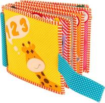 Jolly Designs 1,2,3 - 10 puslapių Premium - tylioji knyga - Montessori žaislas nuo 3 metų - motorinių įgūdžių ir sensorikos skatinimas - rankų darbo veltinio knyga - edukacinis žaislas mažyliams - užimta knyga