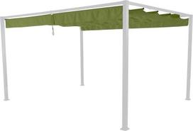 Pavėsinės "Sky" stogas 3 x 4 m, Kivi Žalia Dangtis iš polipropileno, dengtas poliuretanu, 200 g/m², Kivi Žalia