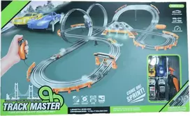 Race track with 2 loops length 838 cm