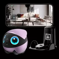 "EnaBot" robotas - EBO AIR 2 Plus purpurinės spalvos