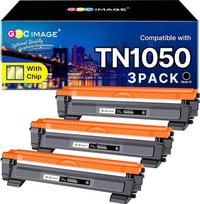 GPC Image TN-1050 tonerio kasetė, suderinama su Brother TN1050 TN 1050, 3 juodos spalvos