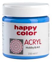 Akrilas Happy Color 250ml kobalto mėlyna spalva 36