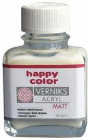 Akrilinis matinis lakas 75ml Happy Color