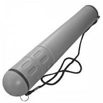 Dėklas brėžiniams d-5cm ilgis 40cm plastikinis, pilkas