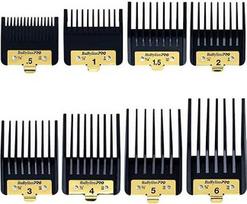 "Babyliss Pro 4Artist FXPCGE Premium Clipper Guards" - 8 priedų šukų rinkinys