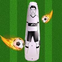 Nemokamas smūgis manekenai 1,75 m futbolo vaikai suaugusieji Futbolo mokymas Futbolo manekenas Punch Bag, futbolo mokymo įranga Goalkeeper Tumbler Futbolas, pripučiama futbolo mokymo lėlė