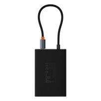 8in1 Hub Adapteris Hdmi Displayport Vga Usb-a Usb-c - Pilkas
