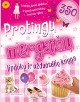 Protingų MERGAIČIŲ lipdukų knyga - Nėra Autoriaus