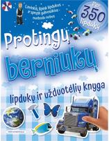 Protingų BERNIUKŲ lipdukų knyga - Nėra Autoriaus