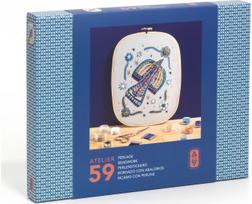Kūrybinis rinkinys siuvinėjimas karoliukais DJECO AGA Atelier 59 Beadwork