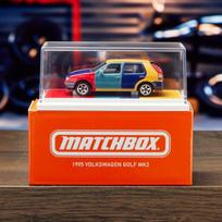 PRE-ORDER Matchbox Collectors Modeliukas 1995 Volkswagen Golf Harlequin
