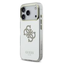 Guess PC/TPU Mirror 4G Glitter Logo MagSafe Case for Apple iPhone 17 Pro Max