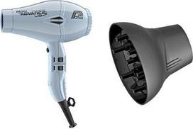 "Parlux Advance Light Ceramic" ir "Ion Advance Light", "Ice" + "Parlux Soft Styler", skirtas "Parlux Advance Light Advance" plaukų džiovintuvui