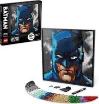 LEGO 31205 Art Jim Lee Batman Collection Wall Art with Joker or Harley Quinn, amatų dovanų idėja jam, jai, vyrams, moterims, amatų rinkinys ir meno paveikslas suaugusiesiems, "pasidaryk pats" plakatas