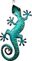 SK Garden Home Wanddekoration aus Metall, groß, Blau