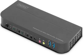 Digitus KVM-Switch, 2-Port, HDMI 4K, M